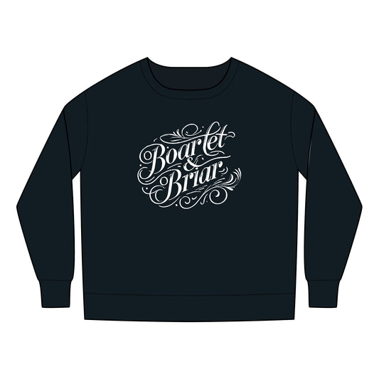 Boarlet & Briar Script Toddler Sweatshirt