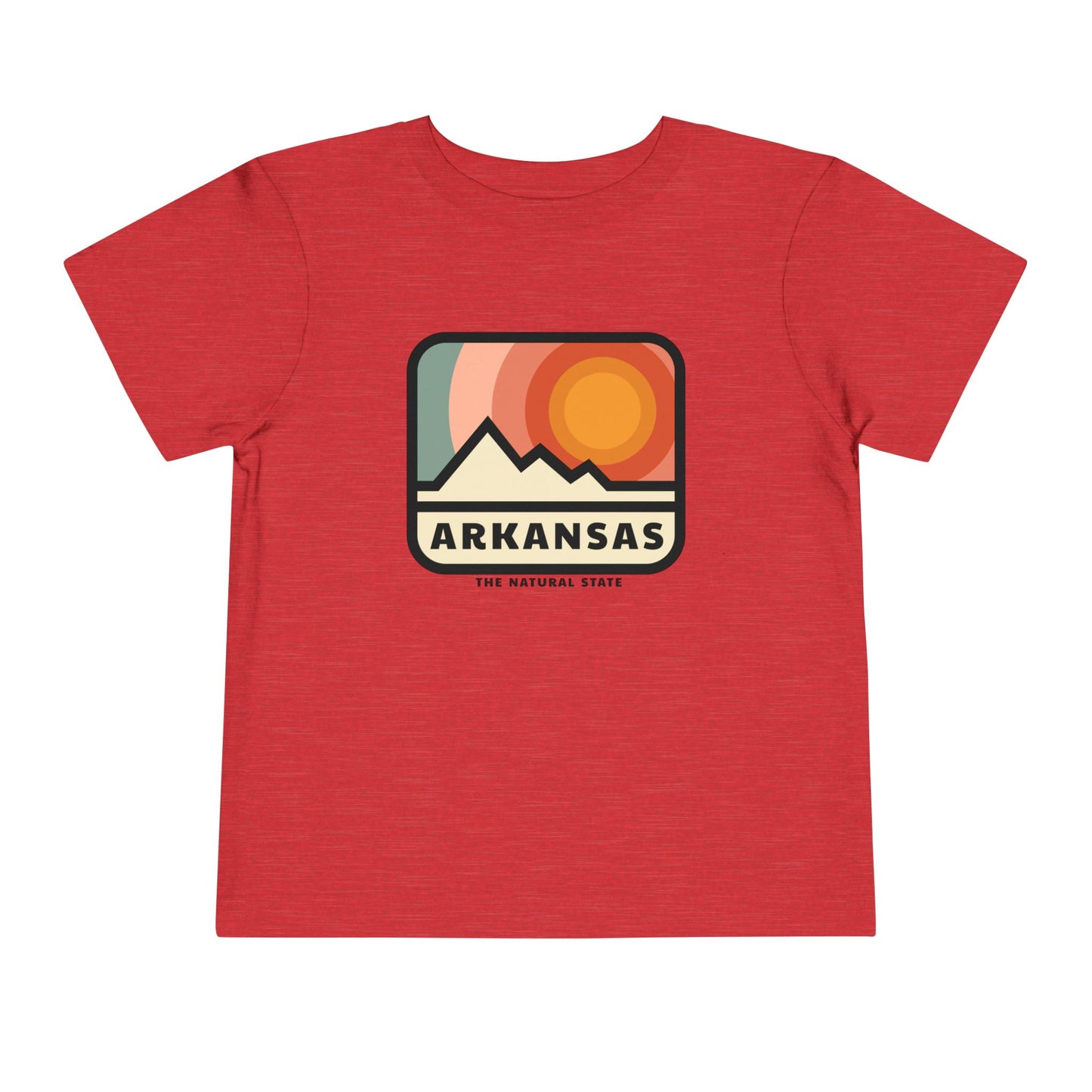 Arkansas The Natural State Vintage Sun - Kids