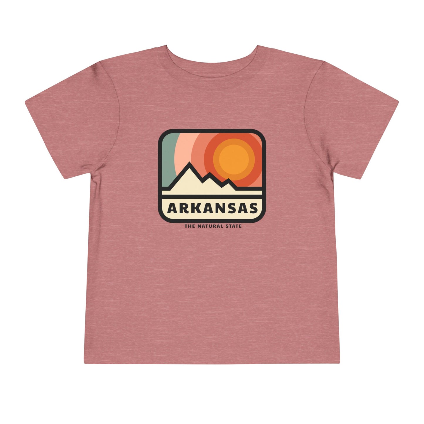 Arkansas The Natural State Vintage Sun - Kids