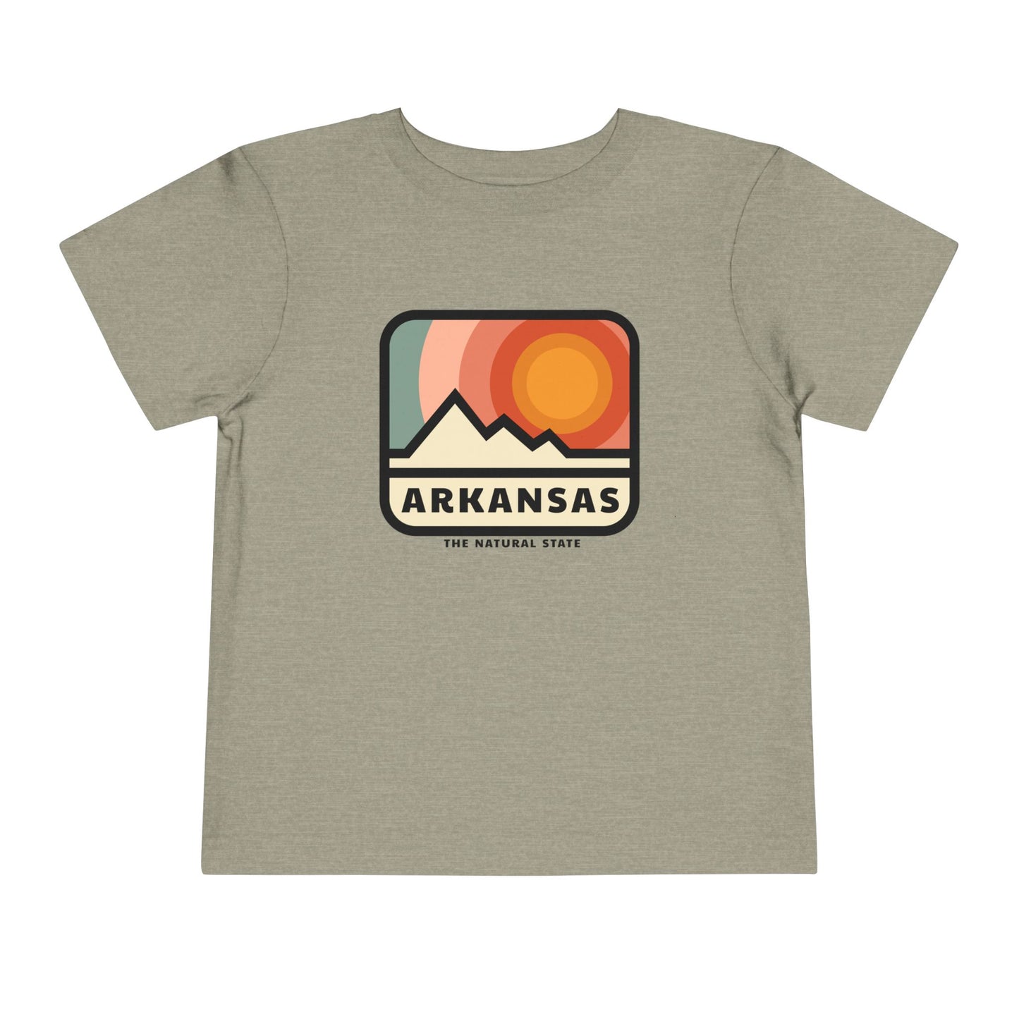 Arkansas The Natural State Vintage Sun - Kids