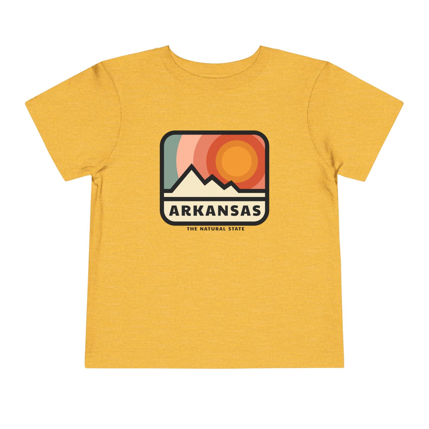 Arkansas The Natural State Vintage Sun - Kids
