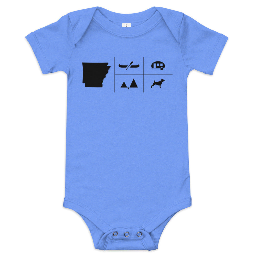 Arkansas Outdoors Onesie