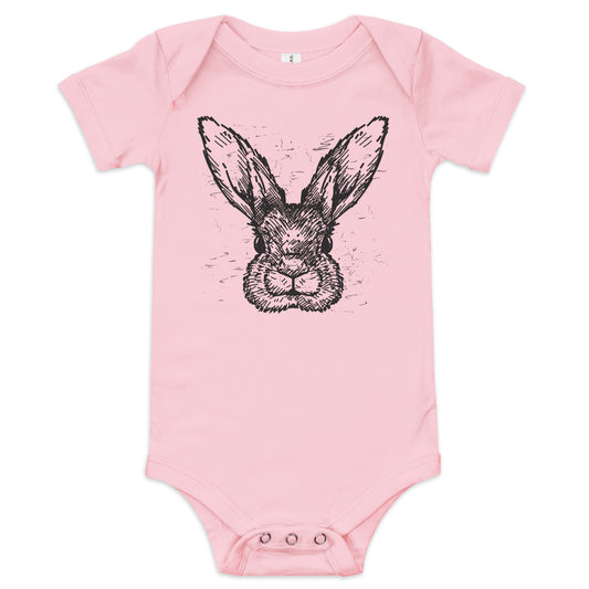 Rabbit Sketch Onesie