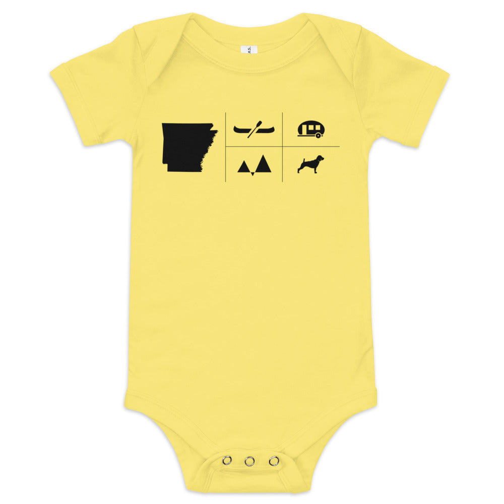 Arkansas Outdoors Onesie