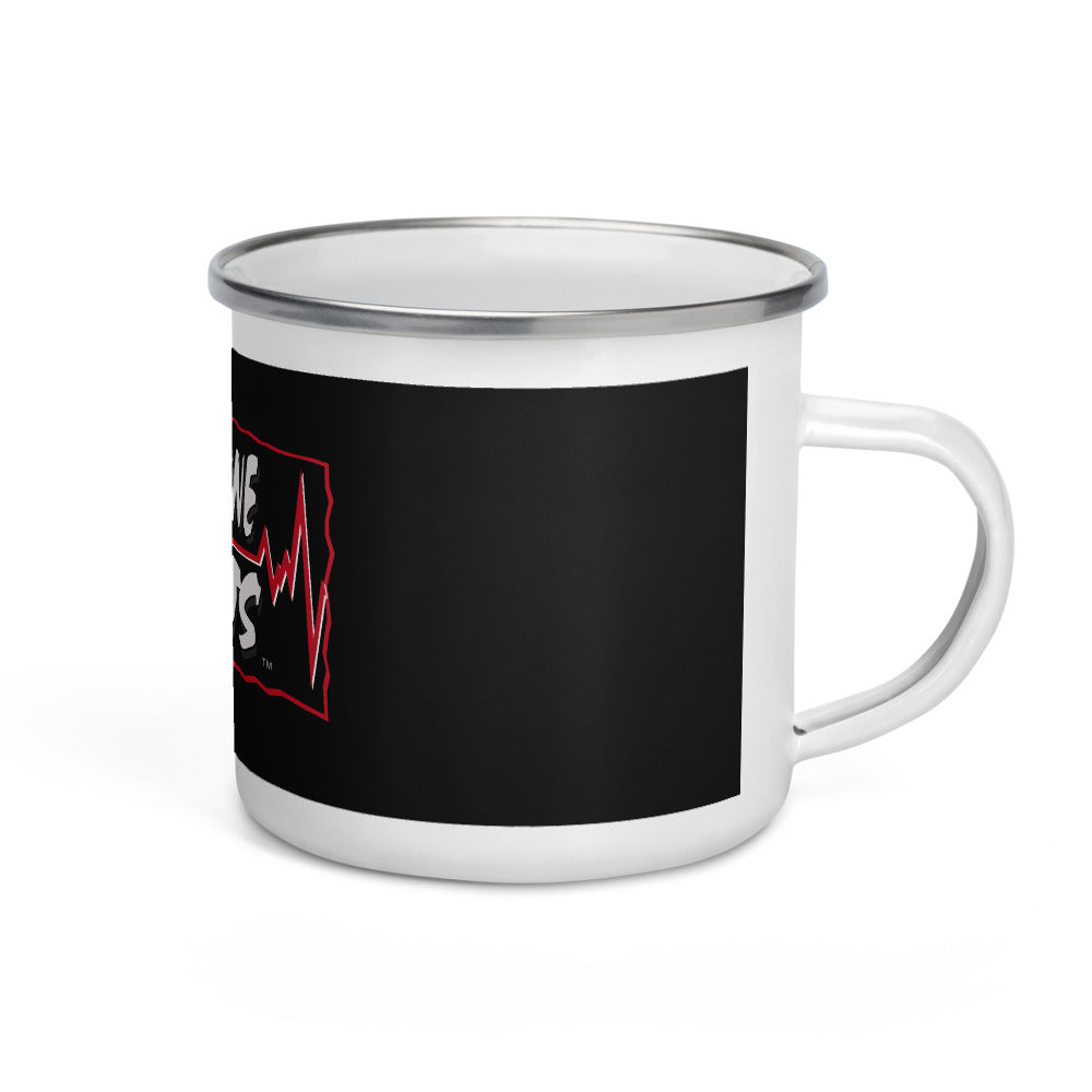 Adrenaline Addicts Enamel Mug