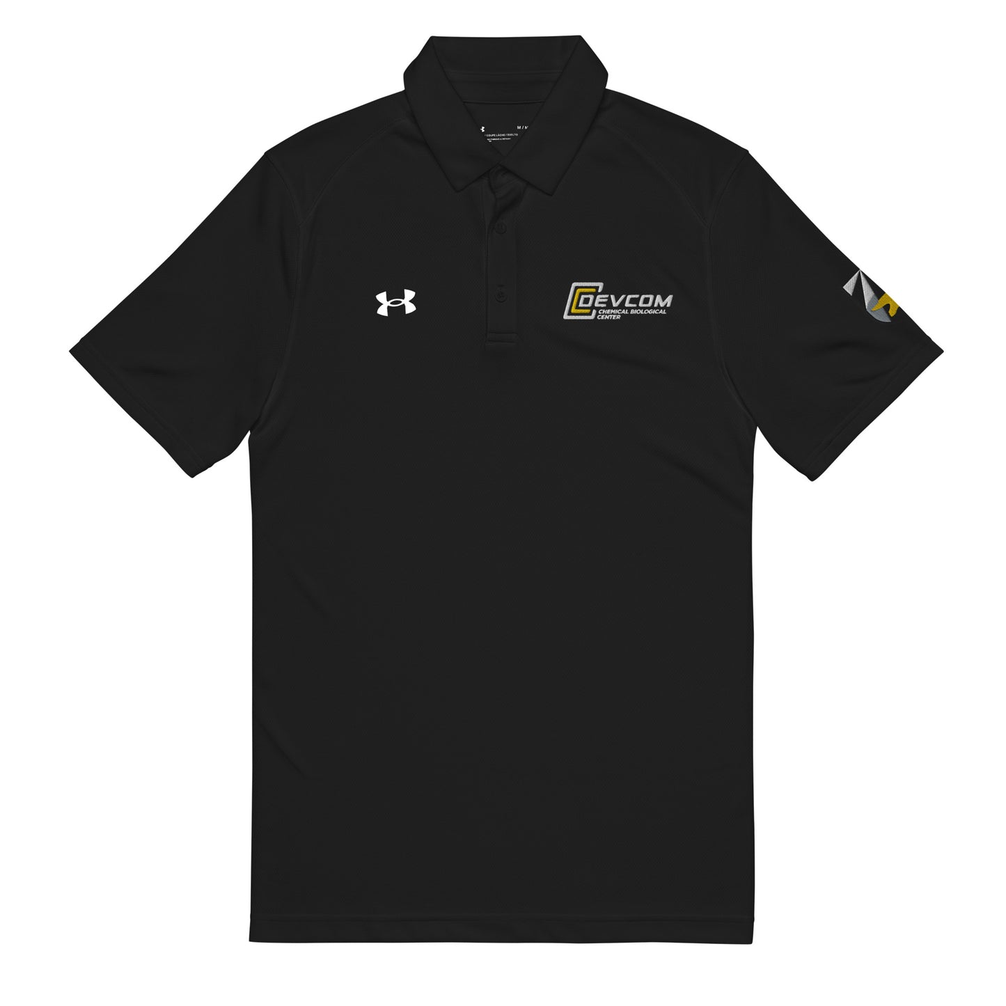 Under Armour® Men's Polo - Devcom - Sleeve