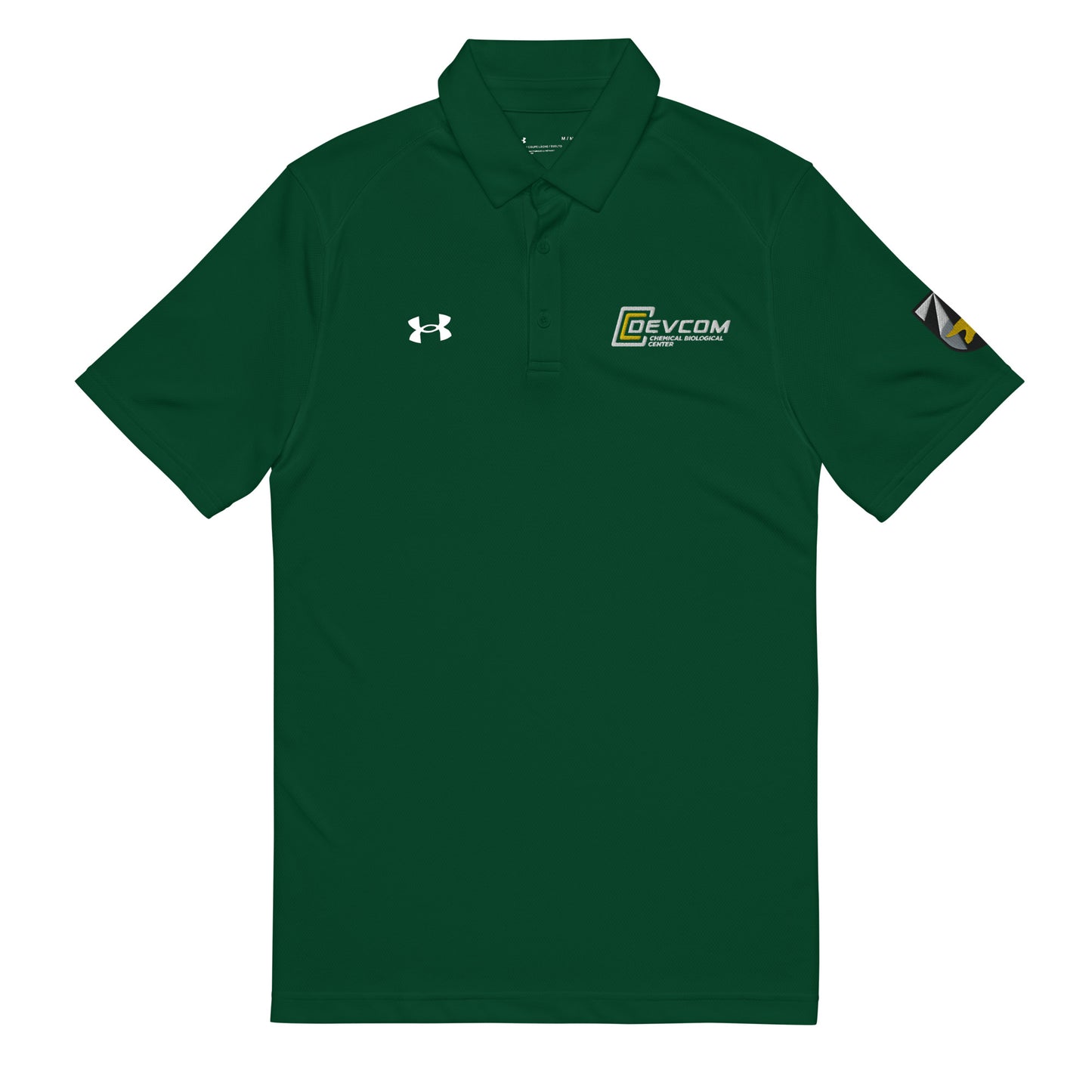 Under Armour® Men's Polo - Devcom - Sleeve