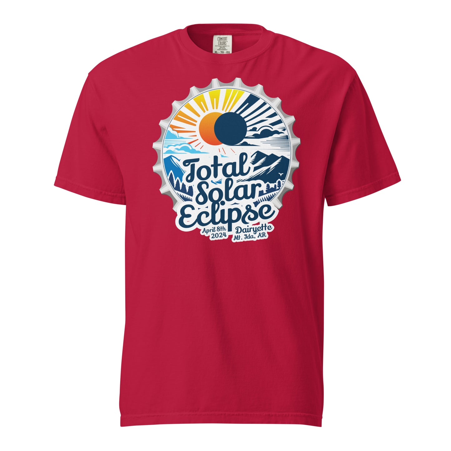 Dairyette Solar Eclipse April 8th 2024 Comfort Colors
