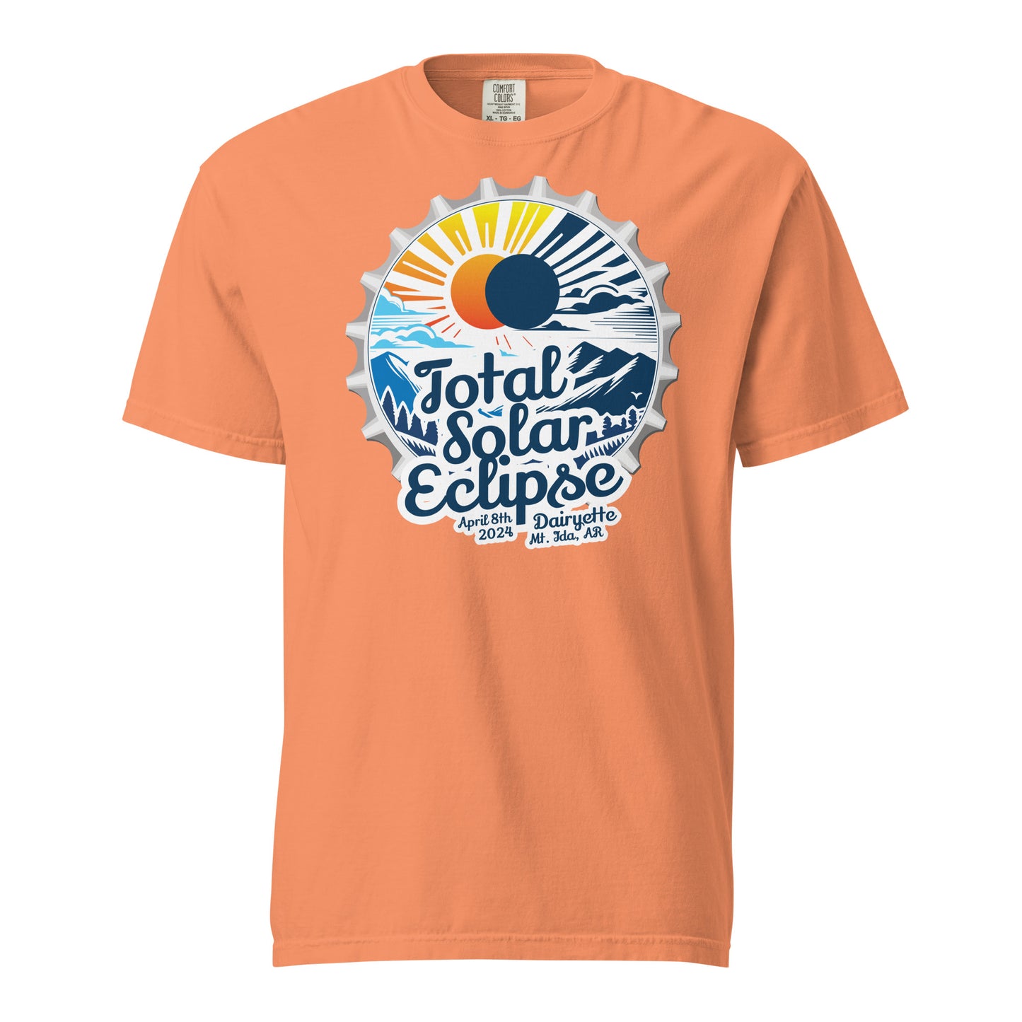 Dairyette Solar Eclipse April 8th 2024 Comfort Colors