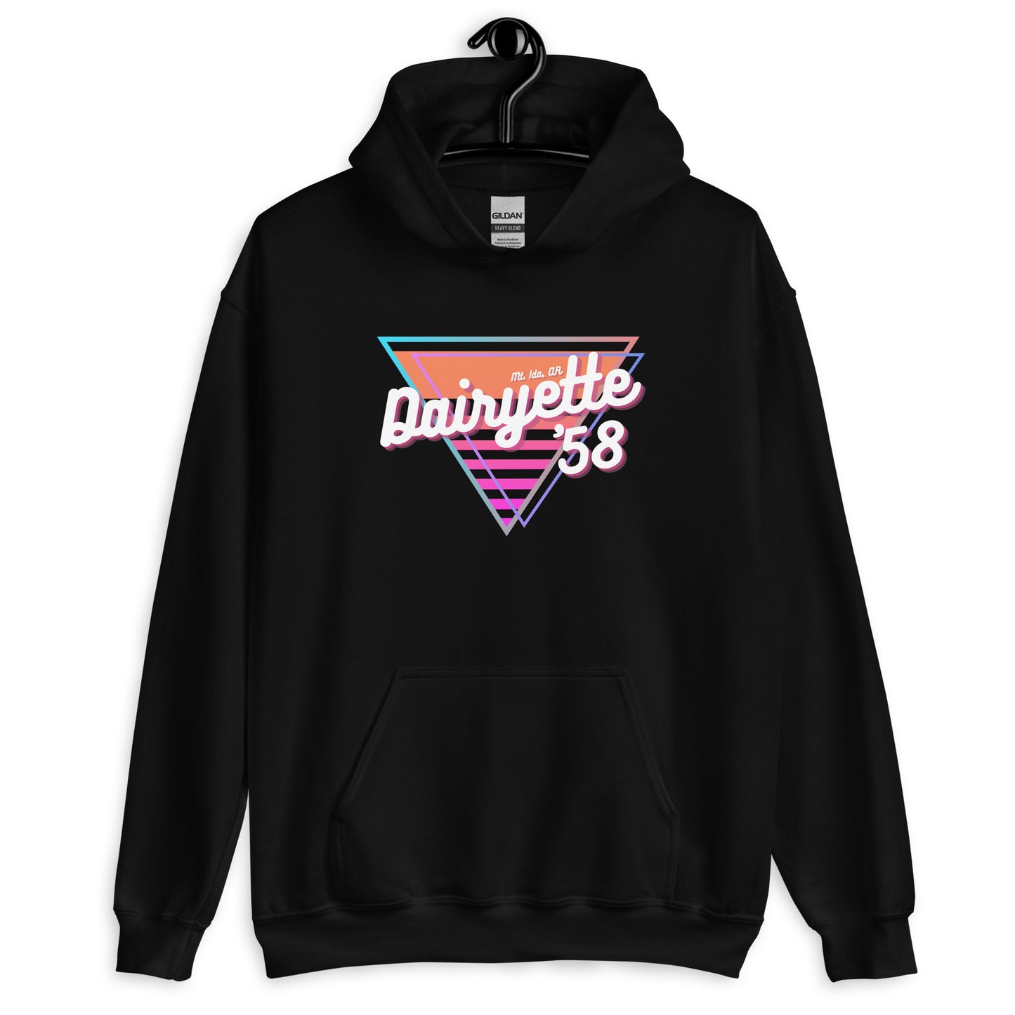 Neon Retro Dairyette Hoodie