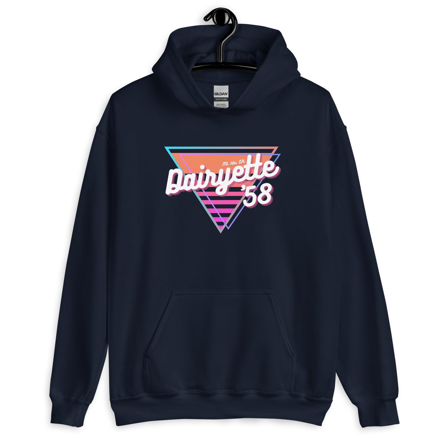 Neon Retro Dairyette Hoodie