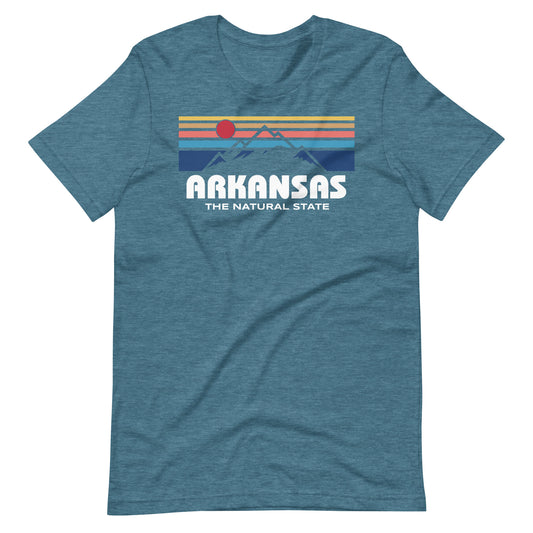 Arkansas Retro Mountain Range