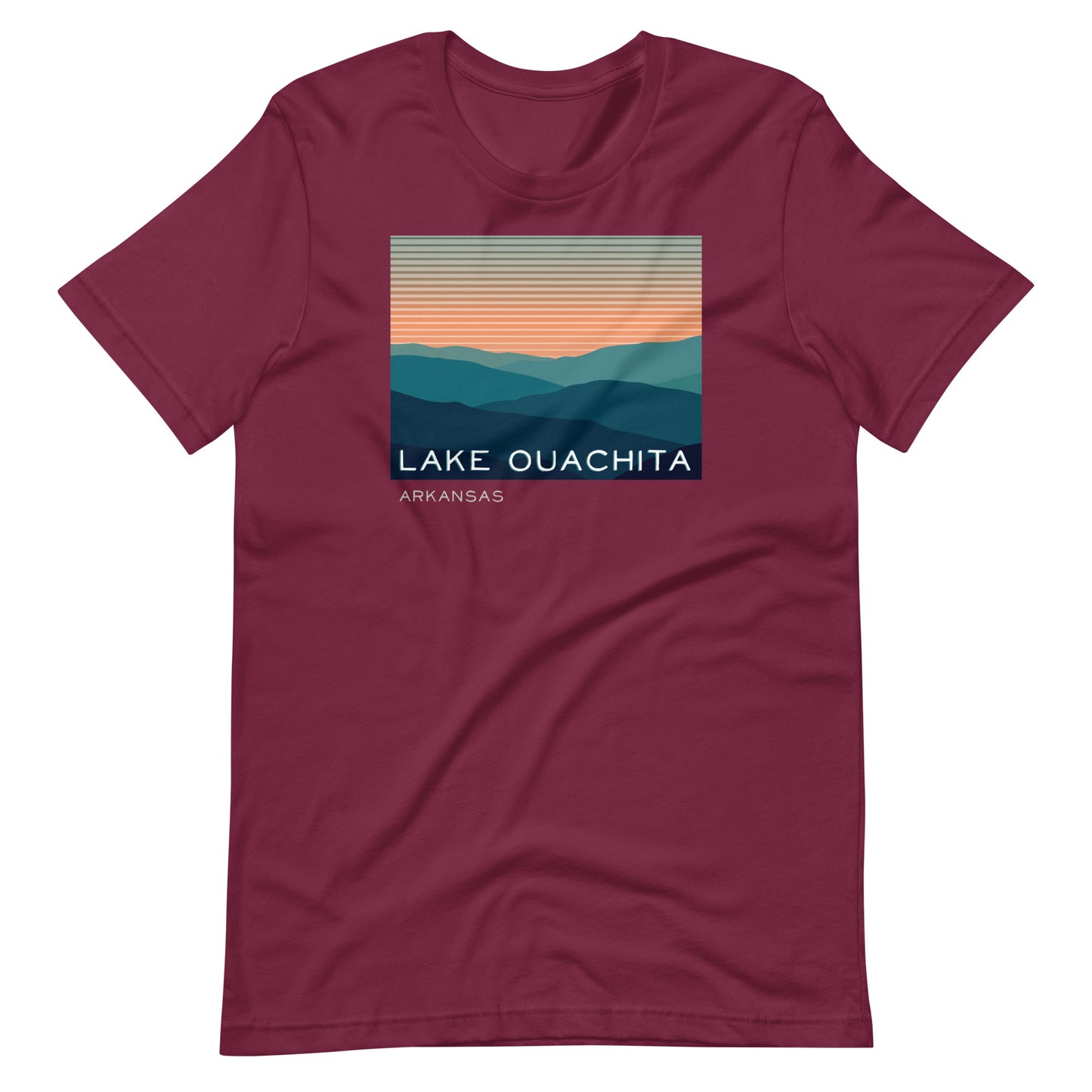 Lake Ouachita Mountain Range