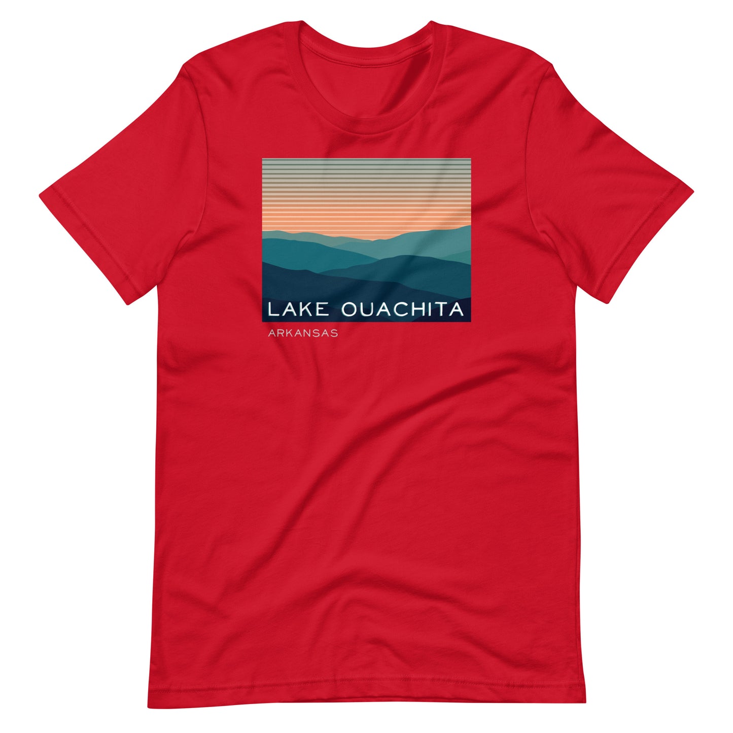 Lake Ouachita Mountain Range