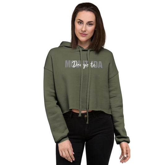 Dairyette Crop Hoodie