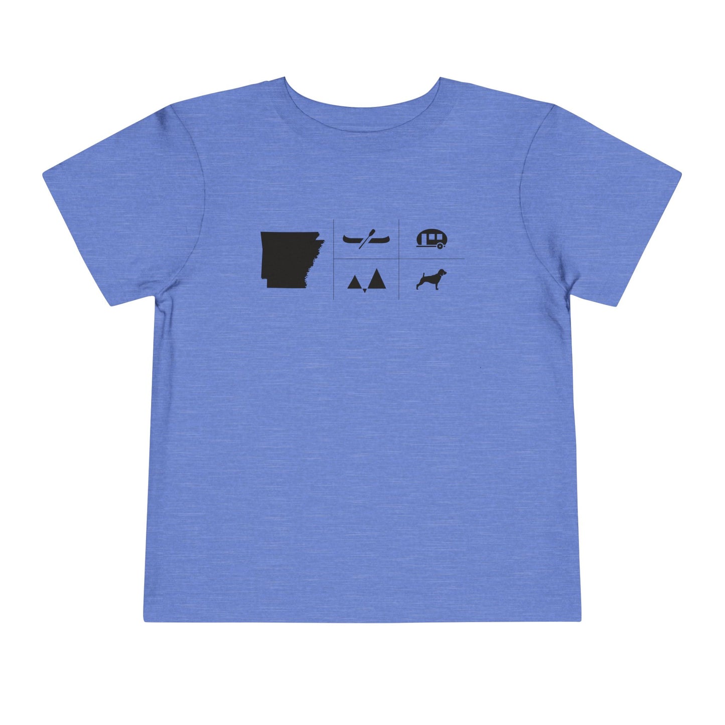 Arkansas Outdoors - Kids Toddler Short Sleeve Tee