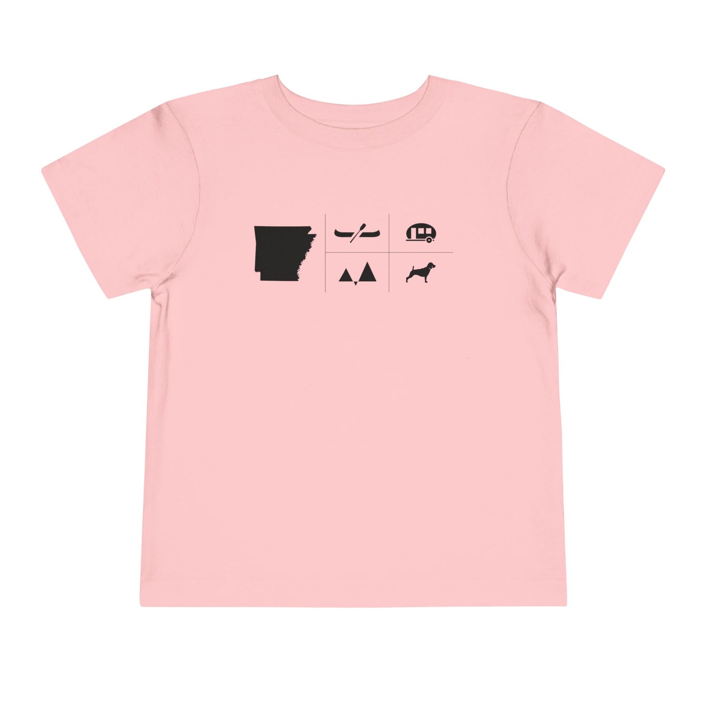 Arkansas Outdoors - Kids Toddler Short Sleeve Tee