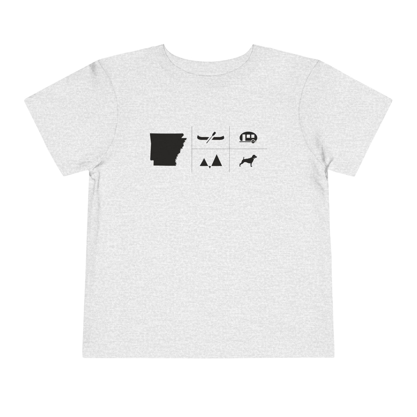 Arkansas Outdoors - Kids Toddler Short Sleeve Tee