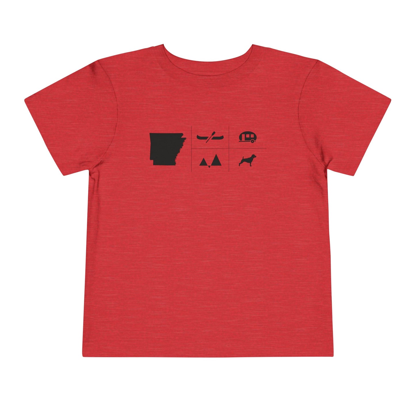 Arkansas Outdoors - Kids Toddler Short Sleeve Tee
