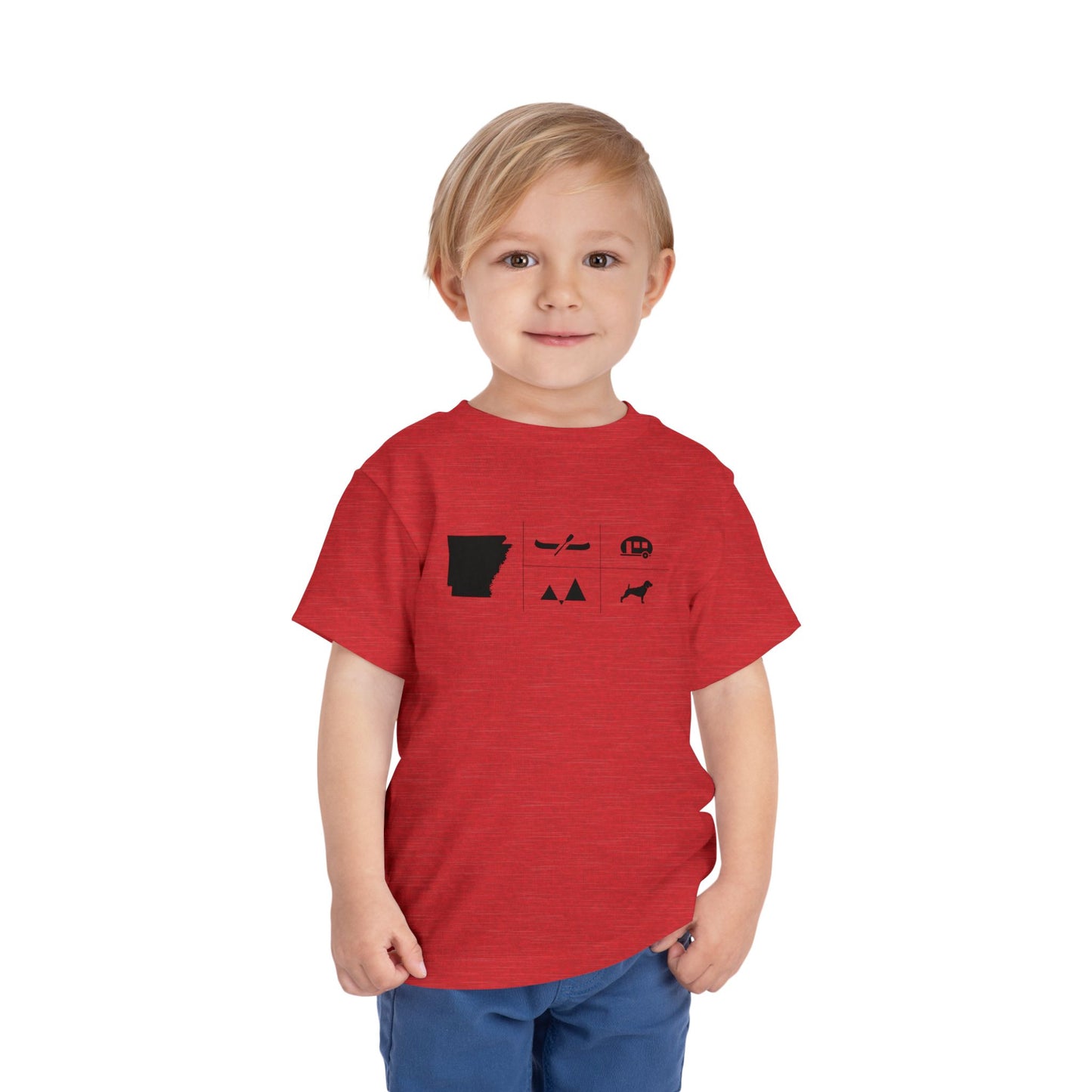 Arkansas Outdoors - Kids Toddler Short Sleeve Tee