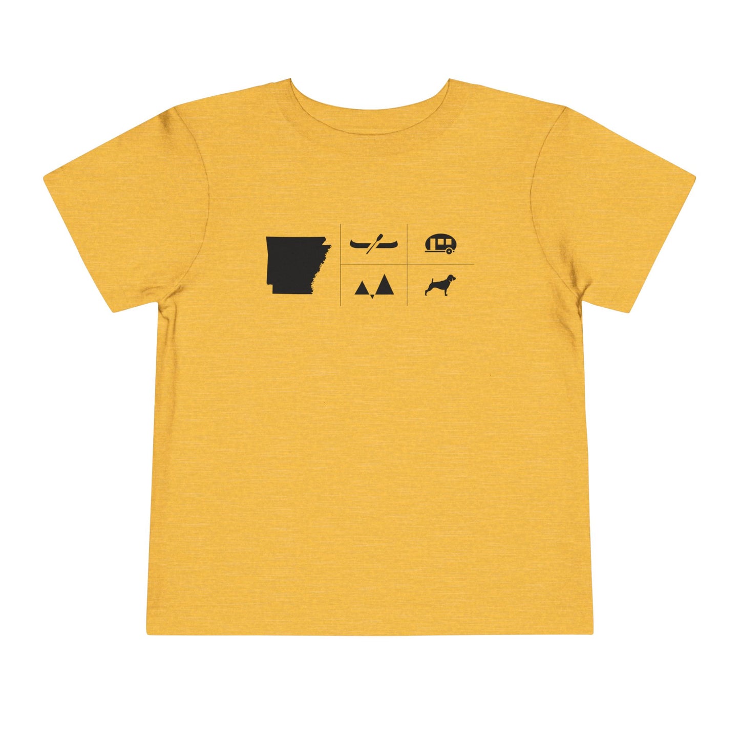 Arkansas Outdoors - Kids Toddler Short Sleeve Tee