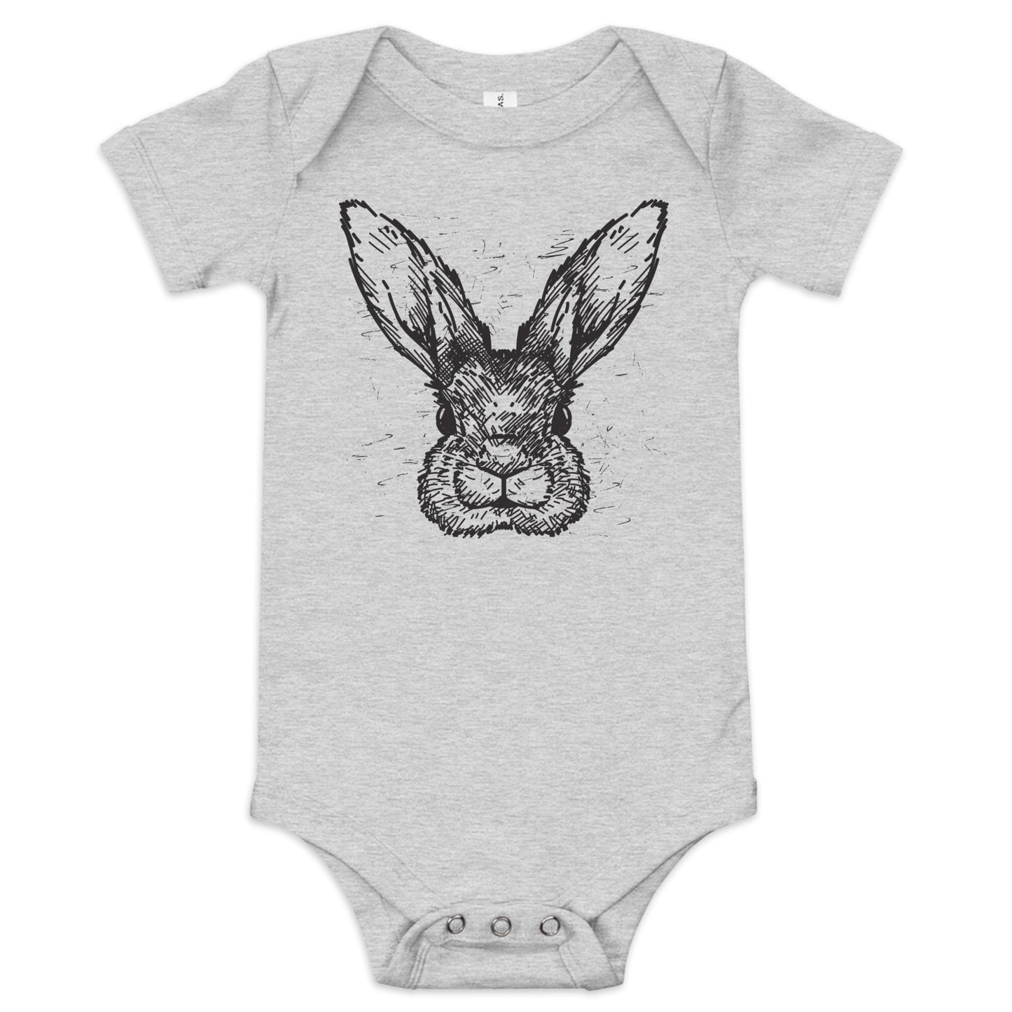 Rabbit Sketch Onesie