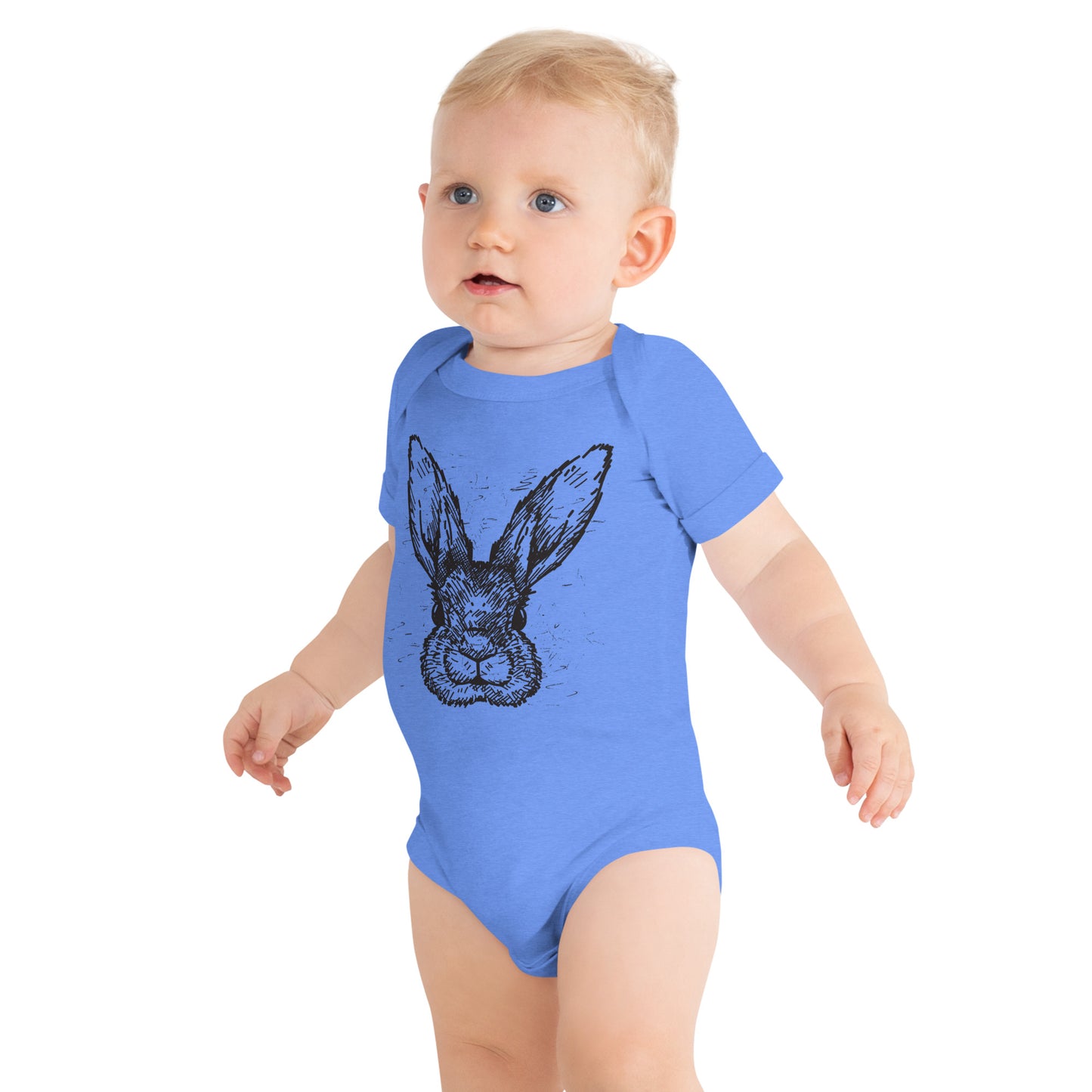 Rabbit Sketch Onesie