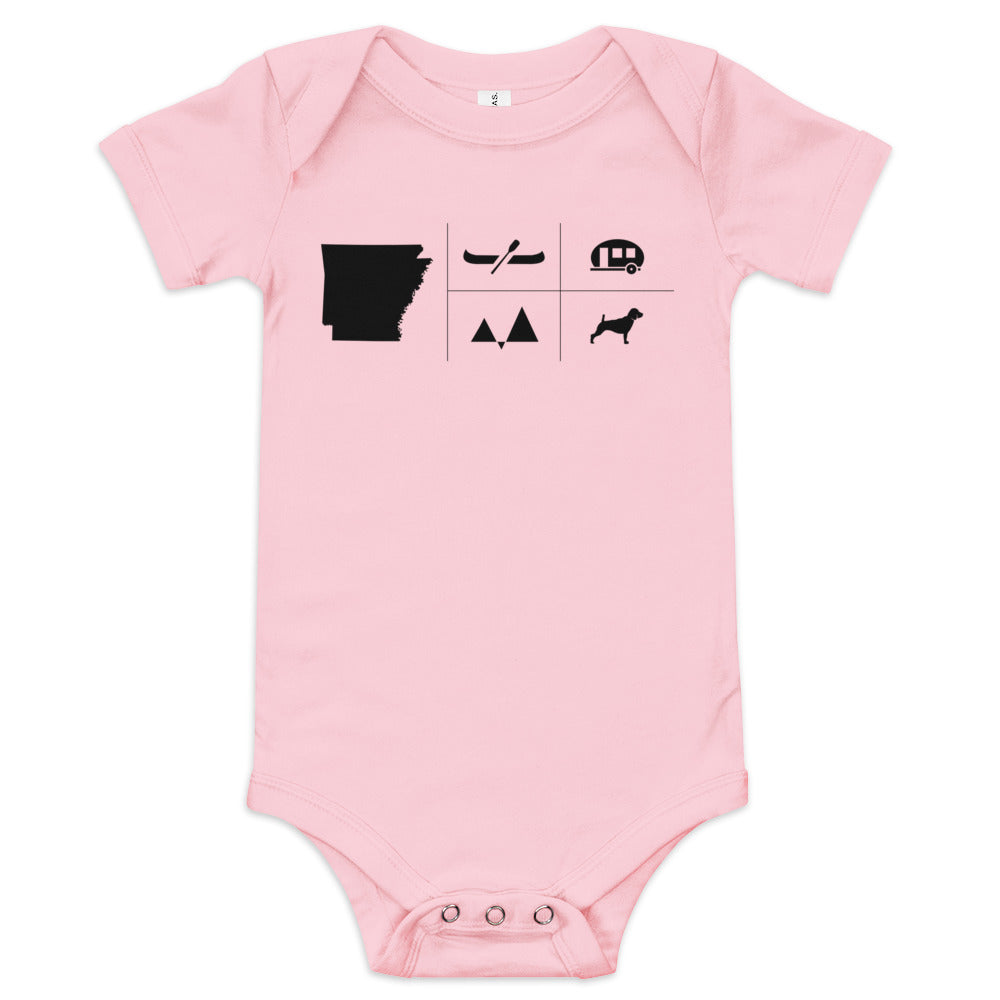 Arkansas Outdoors Onesie