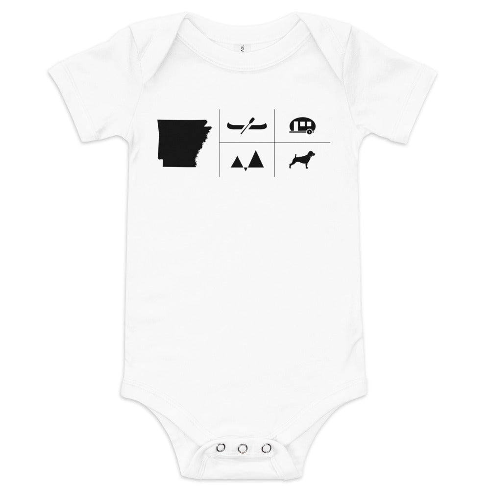 Arkansas Outdoors Onesie