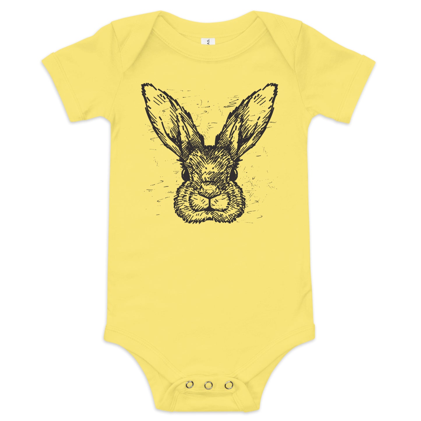 Rabbit Sketch Onesie