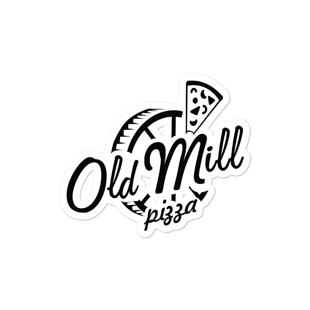Old Mill Pizza Sticker