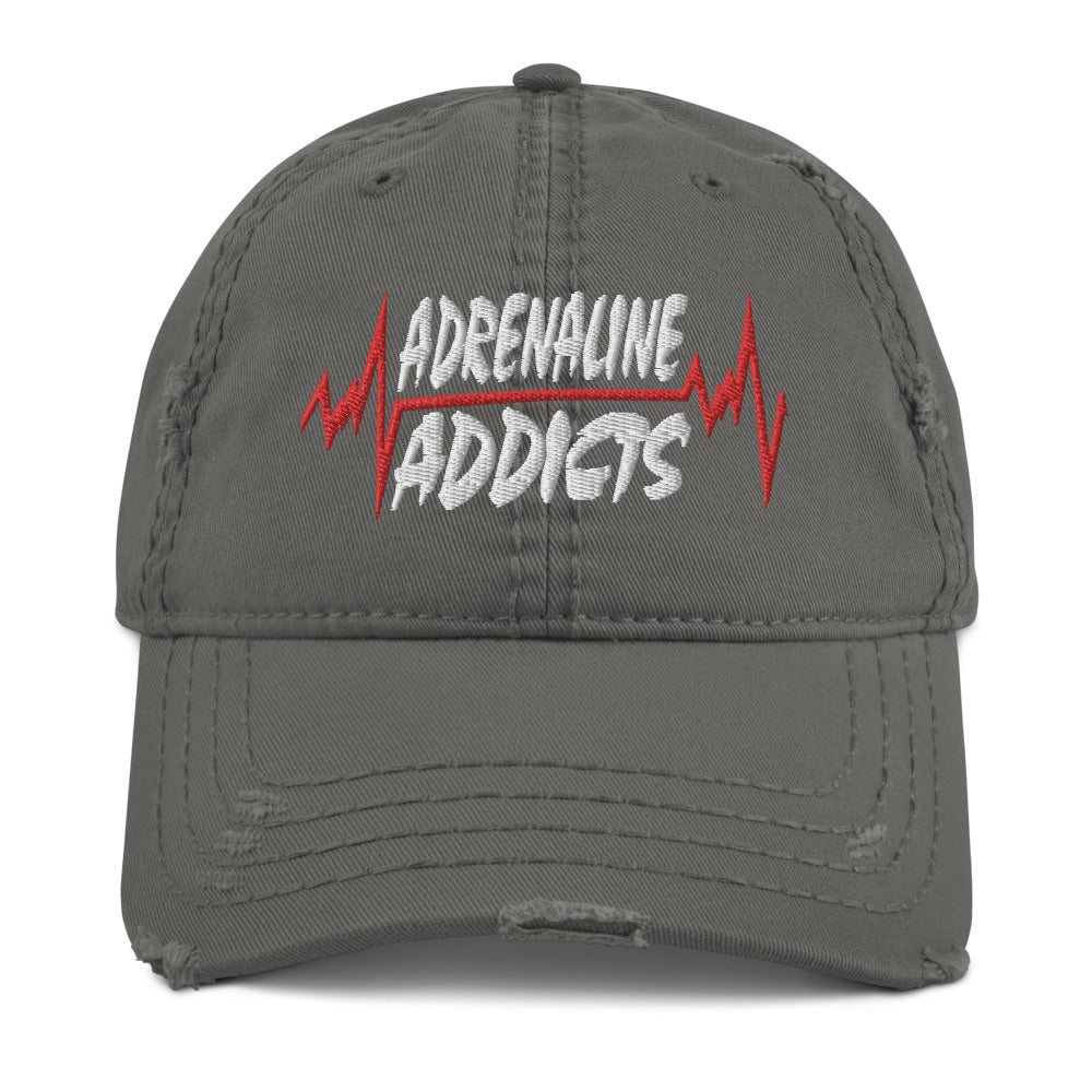 Adrenaline Addicts Distressed Hat