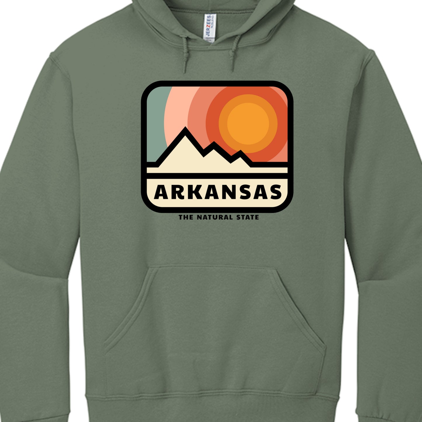 Military Green Heather - FRONT