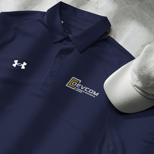Under Armour® Men's Polo - Devcom - Sleeve