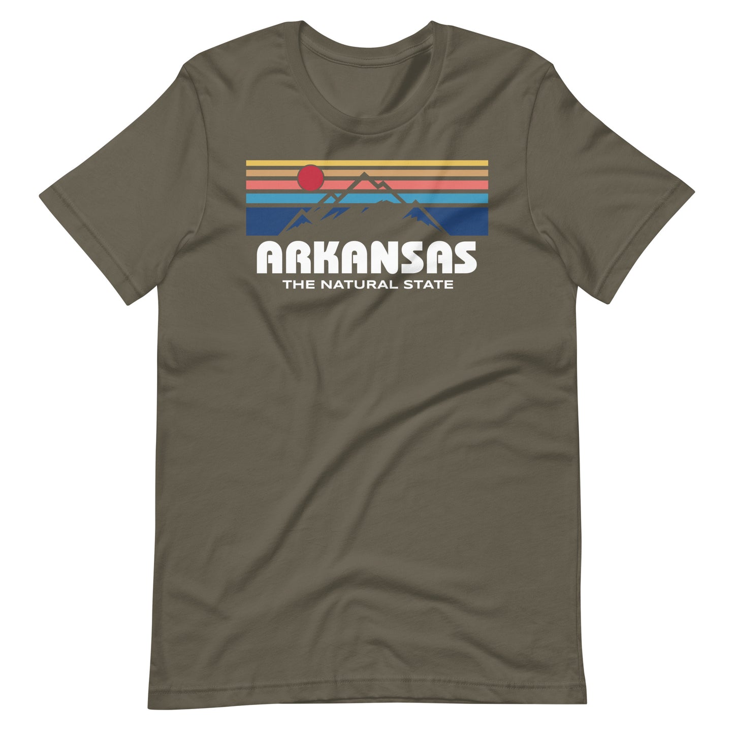 Arkansas Retro Mountain Range