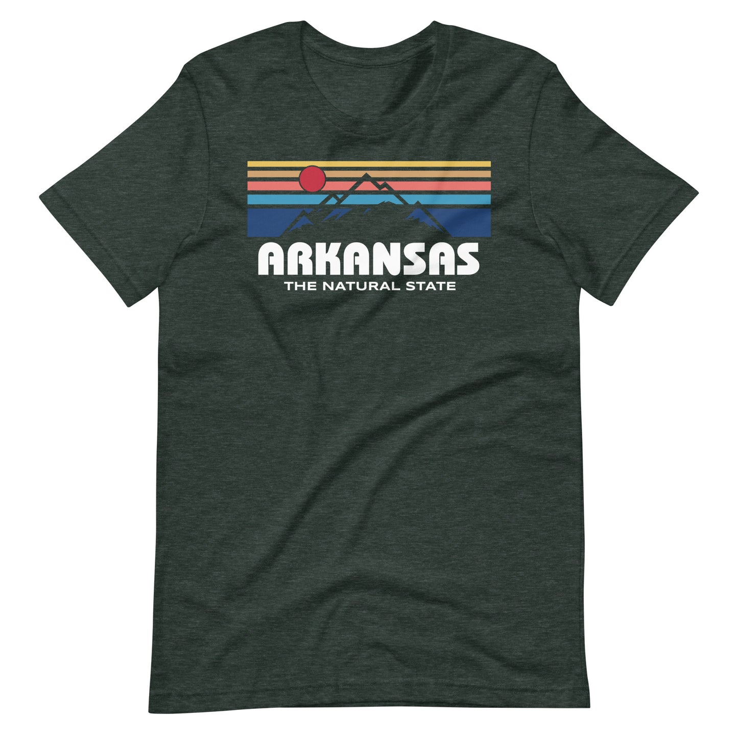 Arkansas Retro Mountain Range