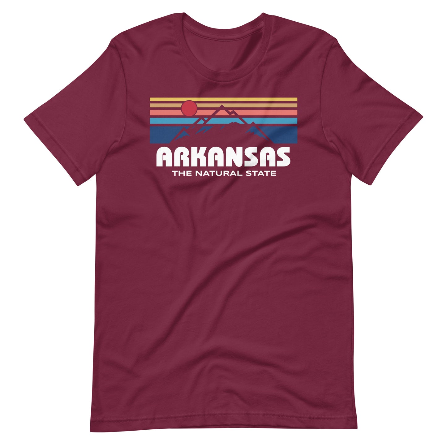 Arkansas Retro Mountain Range